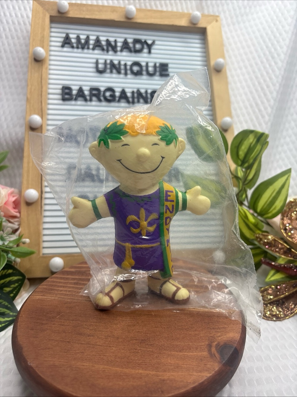 Endymion Man 2024 Foam Stress Doll/Fidget Mardi Gras